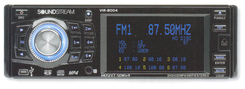 Автомагнитола Soundstream VIR-8004
