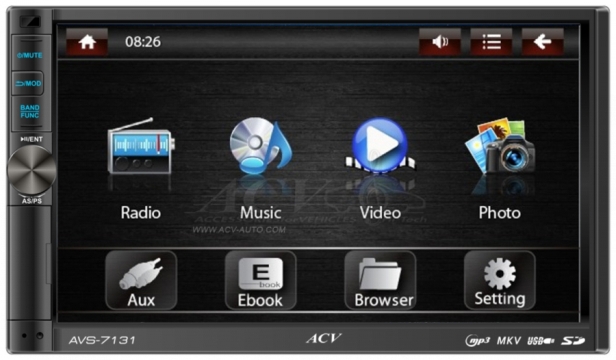 Магнитола ACV AVS-7131 Магнитола ACV AVS-7131