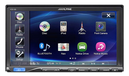 Магнитола Alpine ICS-X8 Магнитола Alpine ICS-X8