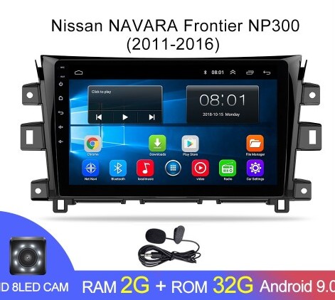 Магнитола Android 1G-16G Nissan NAVARA NP300 2011- Магнитола Android 1G-16G Nissan NAVARA NP300 2011-