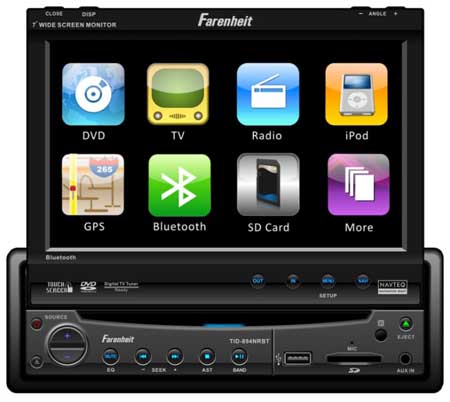 Магнитола Farenheit TID-894NR Магнитола Farenheit TID-894NR