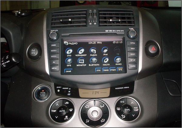 Магнитола FlyAudio 75047B02 - TOYOTA RAV4 Магнитола FlyAudio 75047B02 - TOYOTA RAV4