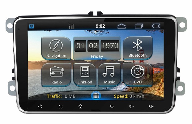 Volkswagen Passat, Tiguan, Golf Магнитола INCAR AHR-8683 Volkswagen Passat, Tiguan, Golf Магнитола INCAR AHR-8683