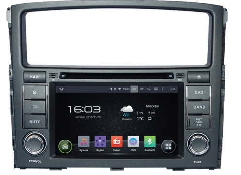 Mitsubishi Pajero 4 Магнитола INCAR AHR-6182 Mitsubishi Pajero 4 Магнитола INCAR AHR-6182