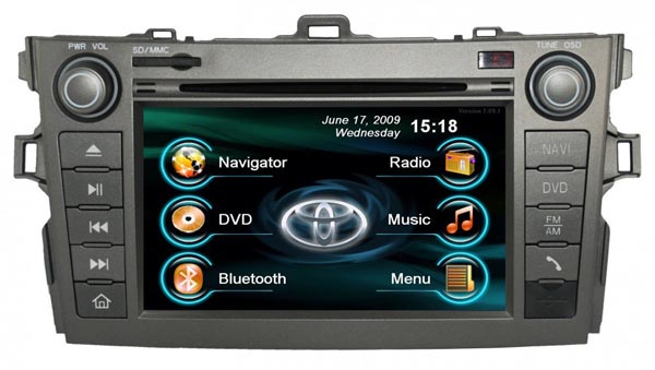 Toyota Corolla (07+) Магнитола Intro CHR-2274 CO Toyota Corolla (07+) Магнитола Intro CHR-2274 CO