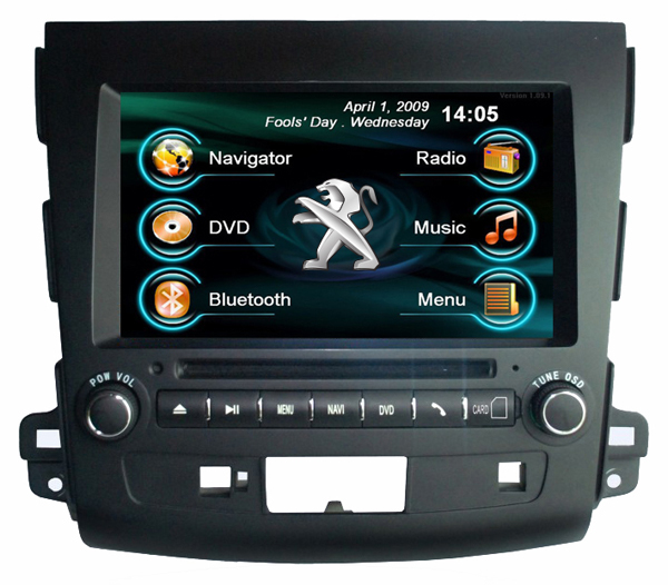 Citroen C-Crosser, Mitsubishi Outlander XL Магнитола Intro CHR-6124 XL Citroen C-Crosser, Mitsubishi Outlander XL Магнитола Intro CHR-6124 XL