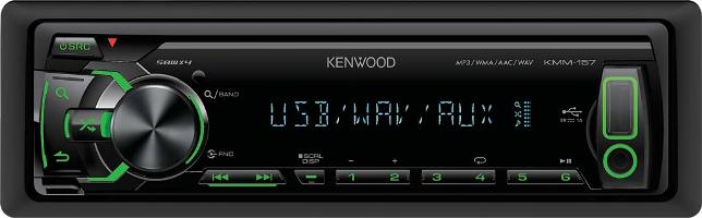 Магнитола Kenwood KMM-157 Магнитола Kenwood KMM-157