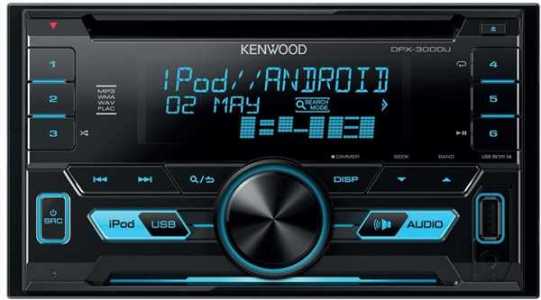 Магнитола Kenwood DPX-5000BT Магнитола Kenwood DPX-5000BT
