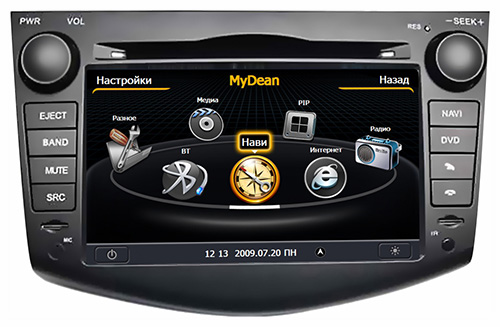 Магнитола MyDean 1018 (Toyota RAV4 2006-2012) Магнитола MyDean 1018 (Toyota RAV4 2006-2012)