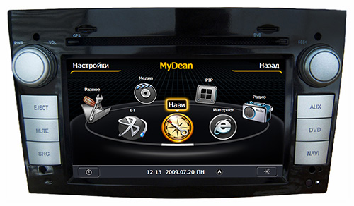 Магнитола MyDean 1019-3 (Opel Astra H, Zafira, Antara) Магнитола MyDean 1019-3 (Opel Astra H, Zafira, Antara)