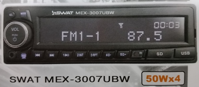 Магнитола SWAT MEX-3007UBW Магнитола SWAT MEX-3007UBW