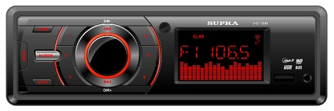 Магнитола Supra SFD-100U Магнитола Supra SFD-100U
