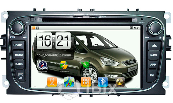 Магнитола iBix Ford Galaxy II Магнитола iBix Ford Galaxy II