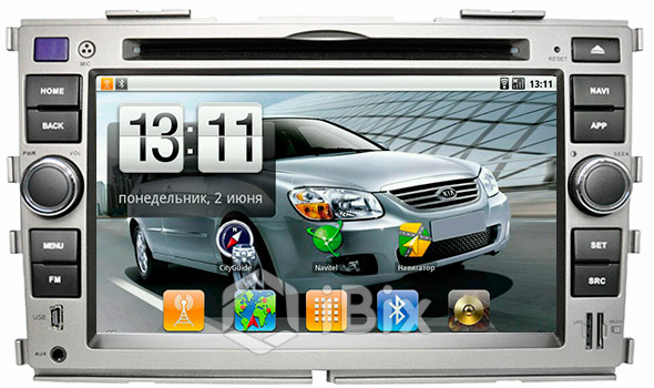 Магнитола iBix KIA Cerato Магнитола iBix KIA Cerato