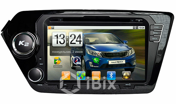 Магнитола iBix KIA Rio Магнитола iBix KIA Rio