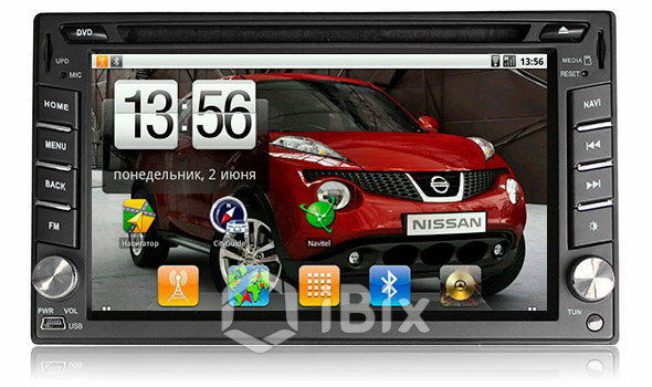 Магнитола iBix Nissan Juke Магнитола iBix Nissan Juke