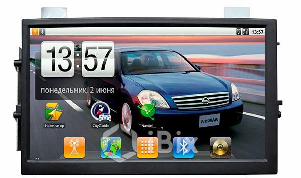 Магнитола iBix Nissan Teana I Магнитола iBix Nissan Teana I