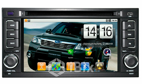 Магнитола iBix Subaru Forester III Магнитола iBix Subaru Forester III