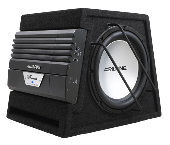 Автомобильный сабвуфер Alpine SWD-3000 Автомобильный сабвуфер Alpine SWD-3000