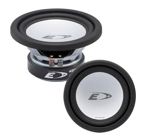 Автомобильный сабвуфер Alpine SWE-843E Автомобильный сабвуфер Alpine SWE-843E