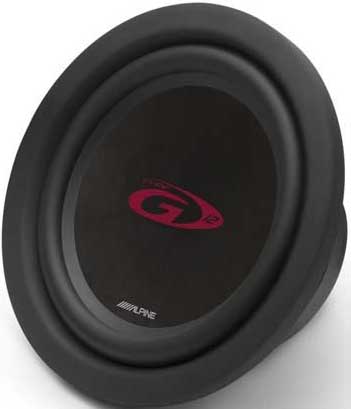 Автомобильный сабвуфер Alpine SWG-1244 Автомобильный сабвуфер Alpine SWG-1244