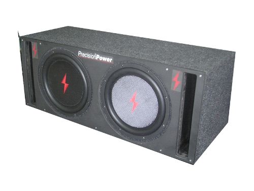 Автомобильный сабвуфер PPI PCX 124x2 vented box Автомобильный сабвуфер PPI PCX 124x2 vented box