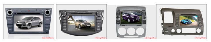 Штатные автомагнитолы 2 din